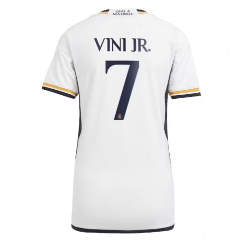 Maillot de foot Real Madrid Vinicius Junior #7 Domicile Femmes 2023-24 Manches Courte